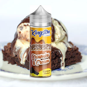 Brownie & Cream Desserts Kingston 100ML